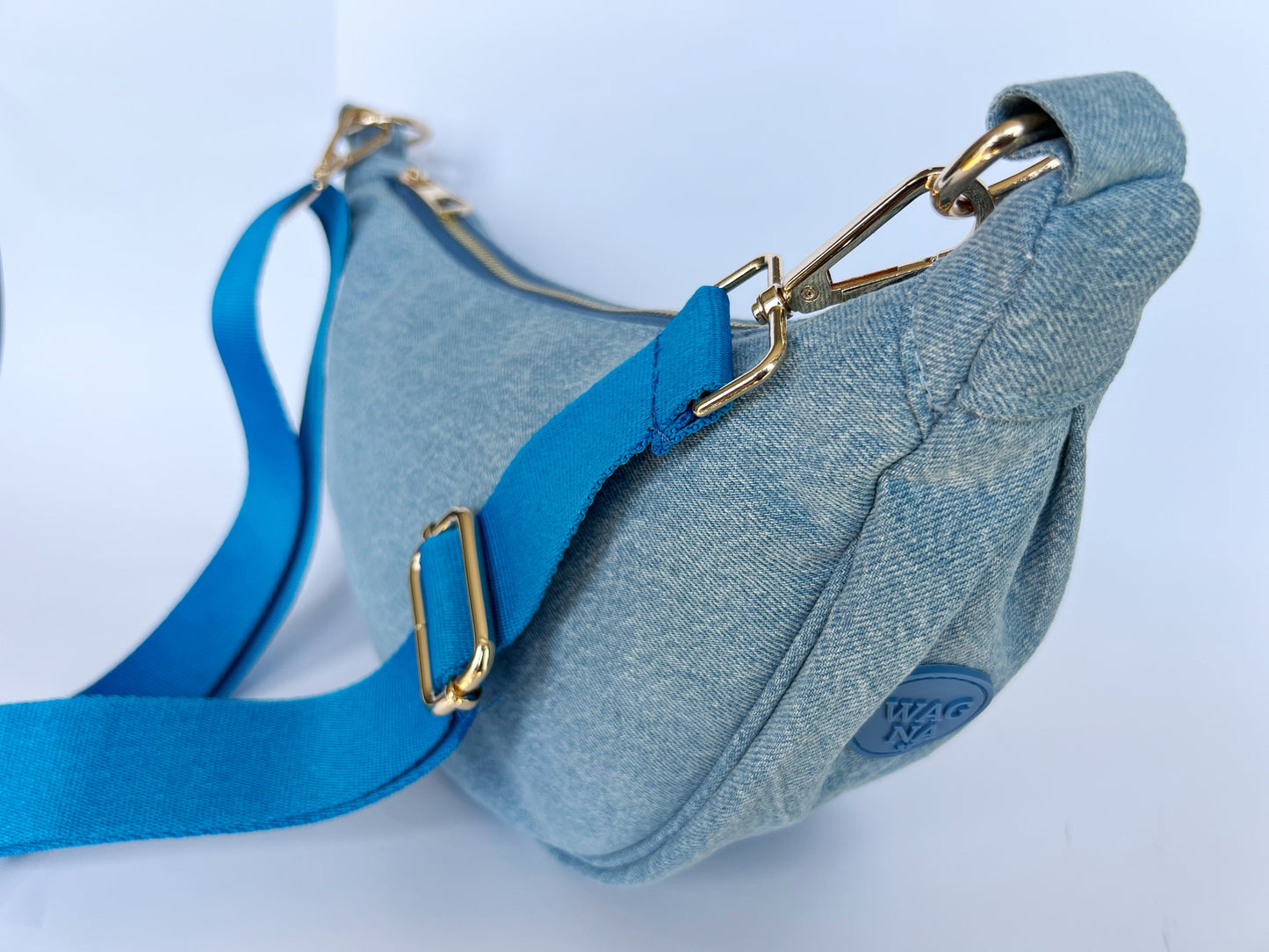 Wagna Denim Luna Bag Saks Askılı Çanta