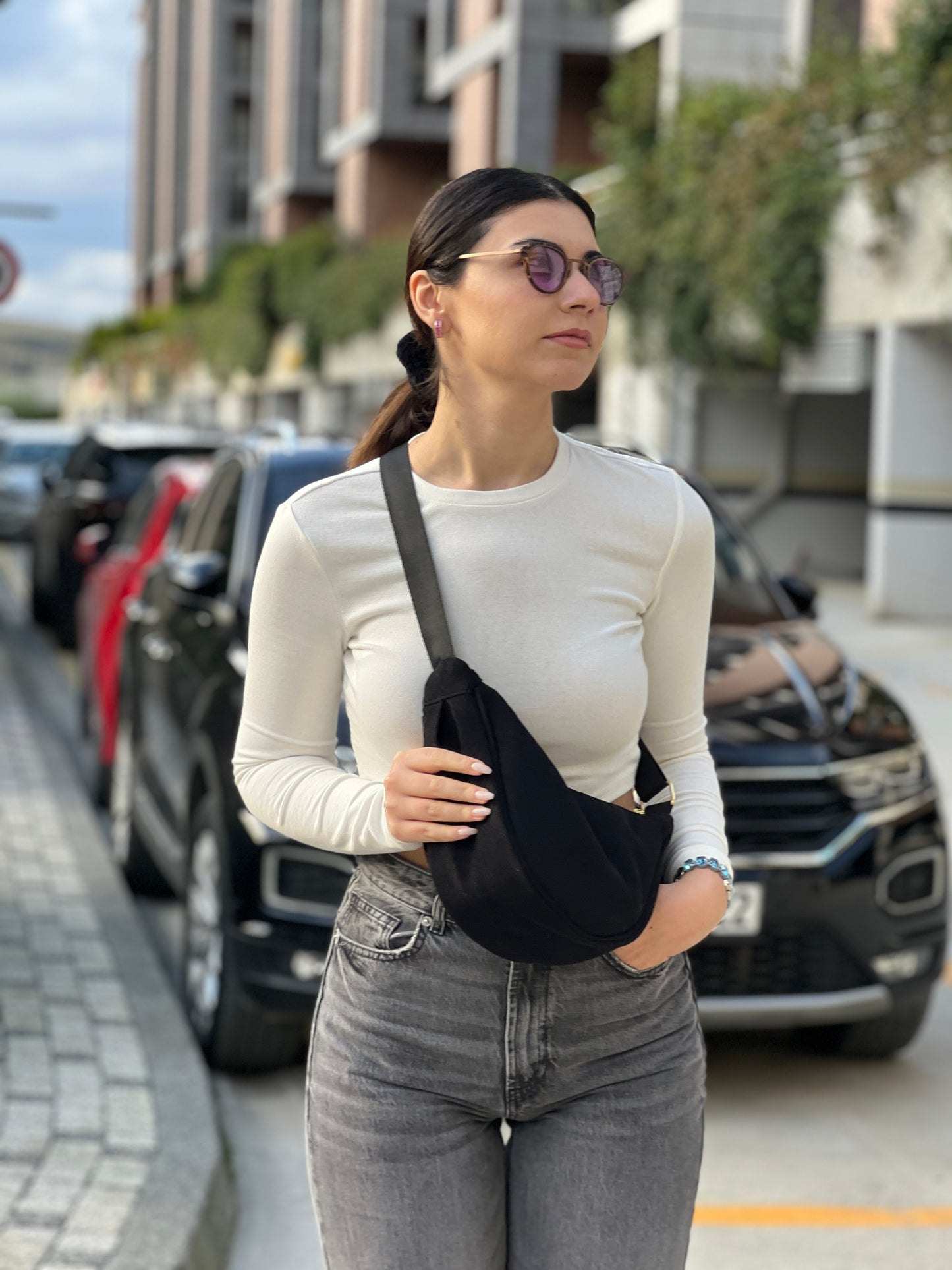 Wagna Siyah Luna Bag Çanta