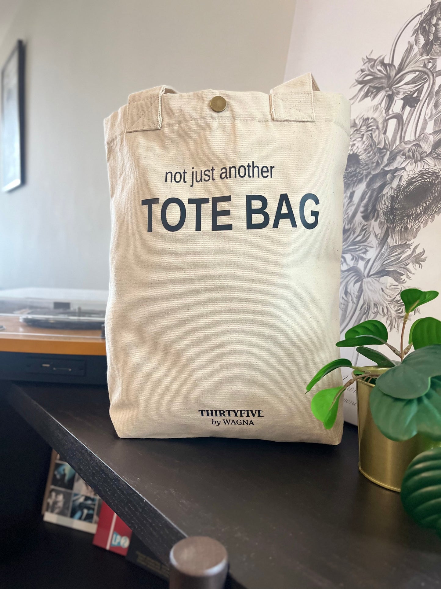 Wagna ''Not Just Another Tote Bag'' Kanvas Çanta