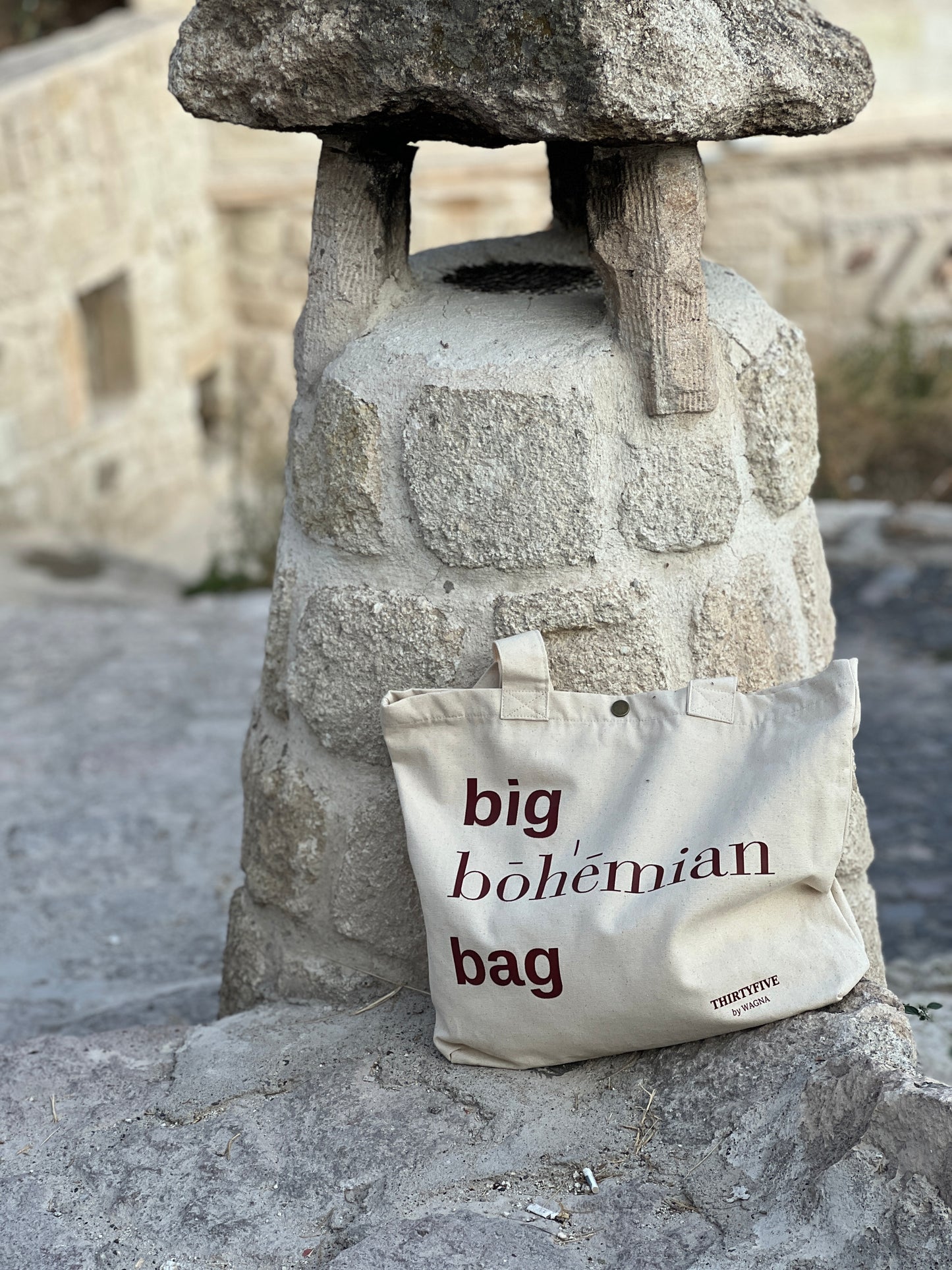 Wagna ''Big Bohemian Bag'' Kanvas Çanta