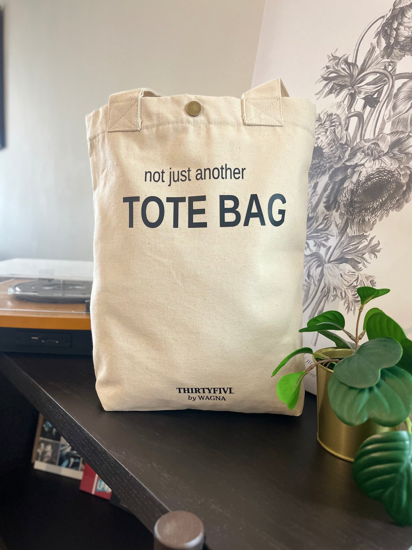 Wagna ''Not Just Another Tote Bag'' Kanvas Çanta